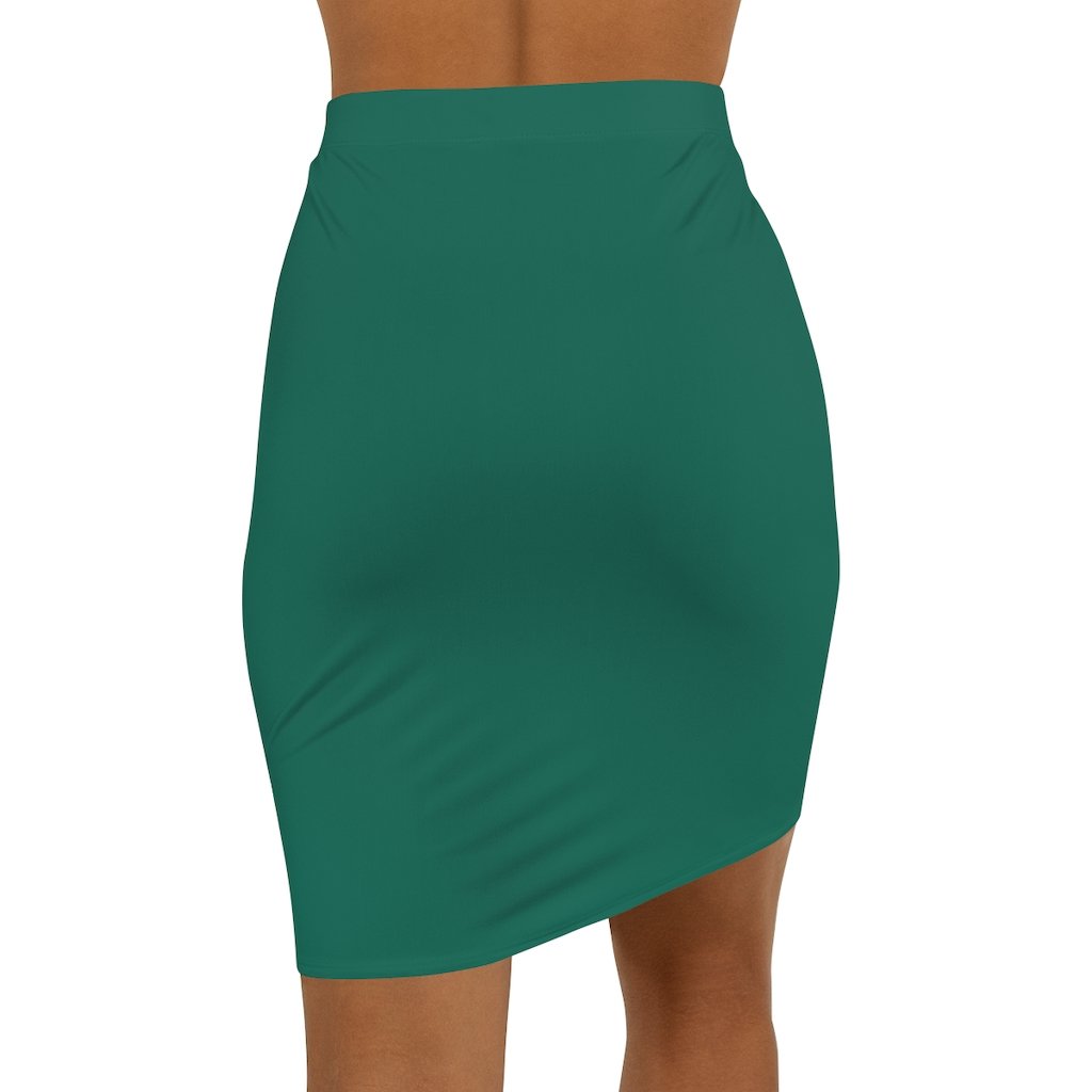 Womens Skirt, Teal Green Pencil Skirt