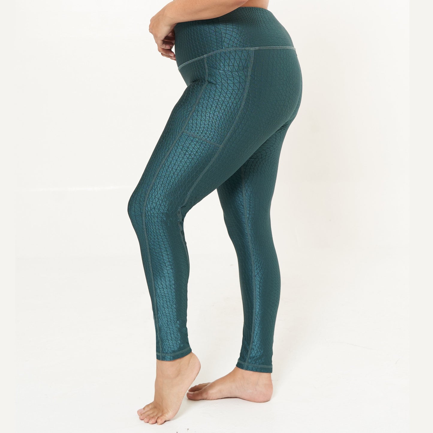 Hi-Rise Square Pocket Leggings - Tropicale